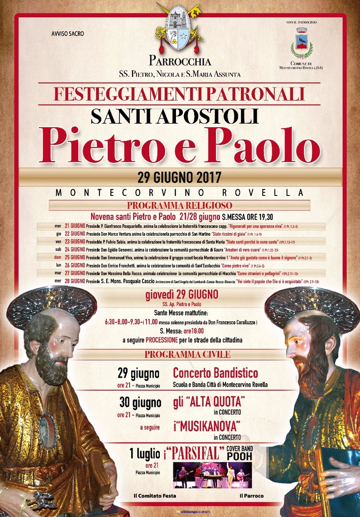 festeggiamenti SS Pietro e Paolo